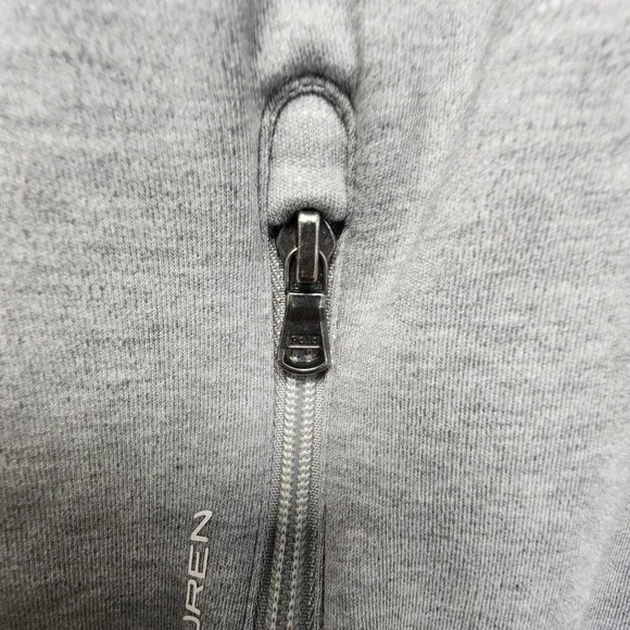 Polo Ralph Lauren Performance Track Jacket Mens 3XLT Grey Full Zip‎ Cotton READ - Picture 8 of 12